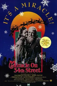 Poster to the movie "Miracle on 34th Street" #1101561