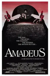Poster to the movie "Amadeus" #937801