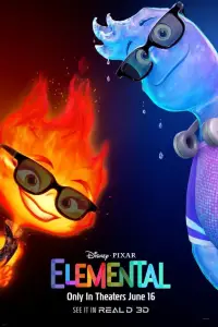 Poster to the movie "Elemental" #910961