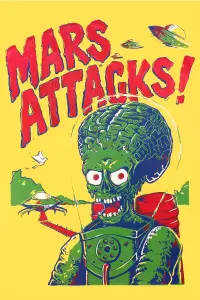 Poster to the movie "Mars Attacks!" #934293
