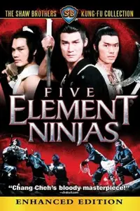 Poster to the movie "Five Element Ninjas" #1035391