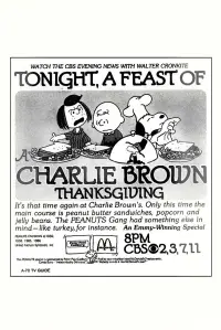 Poster to the movie "A Charlie Brown Thanksgiving" #975710
