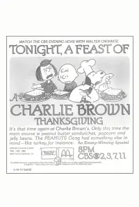 Poster to the movie "A Charlie Brown Thanksgiving" #735602