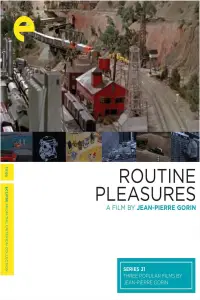 Poster to the movie "Routine Pleasures" #1259169