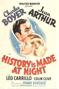 Poster to the movie "History Is Made at Night" #1134560