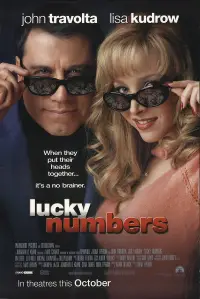 Poster to the movie "Lucky Numbers" #997278