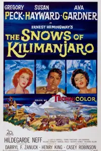 Poster to the movie "The Snows of Kilimanjaro" #996678