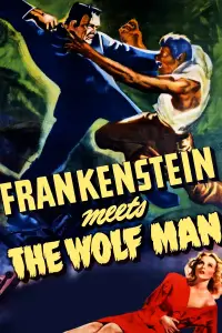 Poster to the movie "Frankenstein Meets the Wolf Man" #1041250