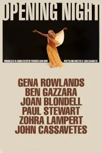 Poster to the movie "Opening Night" #1096666