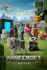 Poster to the movie "Minecraft" #530535