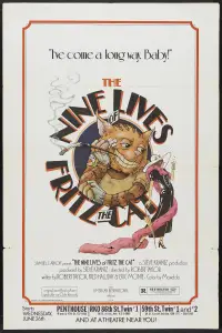 Poster to the movie "The Nine Lives of Fritz the Cat" #1130899