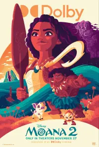Poster to the movie "Moana 2" #902028