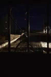 views smoking a cigarette at the window (with stealth)