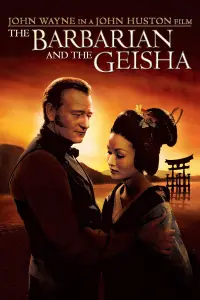 Poster to the movie "The Barbarian and the Geisha" #1163967