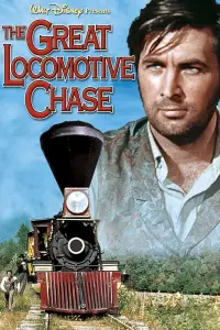 Poster to the movie "The Great Locomotive Chase" #956311