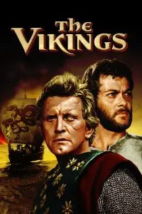 Poster to the movie "The Vikings" #1041083