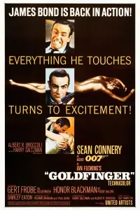 Poster to the movie "Goldfinger" #621101