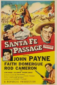 Poster to the movie "Santa Fe Passage" #990689