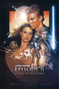Poster to the movie "Star Wars: Episode II - Attack of the Clones" #617089