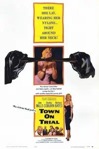 Poster to the movie "Town on Trial" #980110