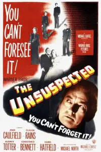 Poster to the movie "The Unsuspected" #1169223