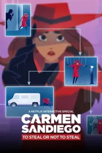 Poster to the movie "Carmen Sandiego: To Steal or Not to Steal" #1151099