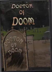 Poster to the movie "Doctor of Doom" #729476