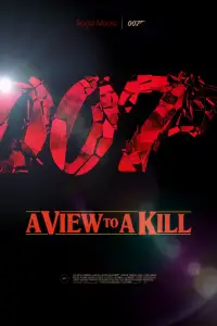 Poster to the movie "A View to a Kill" #887454