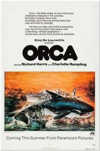 Poster to the movie "Orca" #980155