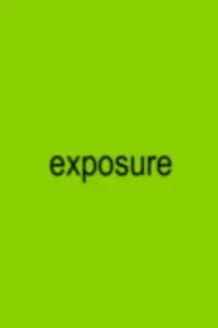 Poster to the movie "Exposure" #853664