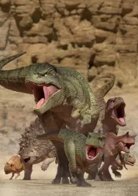 Poster to the movie "Dino King: Journey to Fire Mountain" #717608