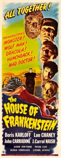 Poster to the movie "House of Frankenstein" #949090