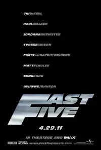 Poster to the movie "Fast Five" #923177