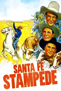 Poster to the movie "Santa Fe Stampede" #996730