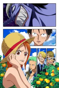 Poster to the movie "One Piece Episode of Nami: Tears of a Navigator and the Bonds of Friends" #716184