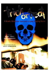 Poster to the movie "Trick or Treat" #1028982