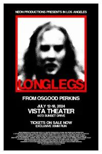 Poster to the movie "Longlegs" #910149