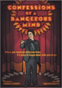 Poster to the movie "Confessions of a Dangerous Mind" #1036983
