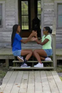 Poster to the movie "Black Girls Play: The Story of Hand Games" #1163495