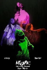 Poster to the movie "Akujira: The Evil Serpent from Space" #1149115