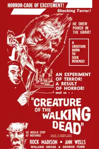 Poster to the movie "Creature of the Walking Dead" #1208349
