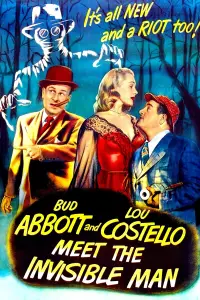 Poster to the movie "Abbott and Costello Meet the Invisible Man" #998333