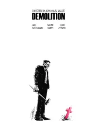 Poster to the movie "Demolition" #689360