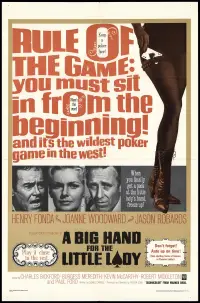 Poster to the movie "A Big Hand for the Little Lady" #1132090