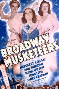 Poster to the movie "Broadway Musketeers" #1156455