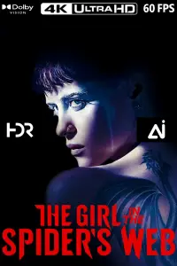 Poster to the movie "The Girl in the Spider