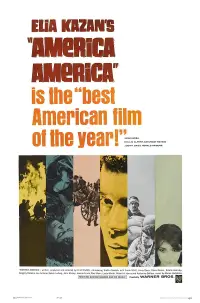 Poster to the movie "America America" #1173348