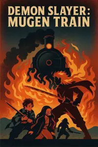 Poster to the movie "Demon Slayer -Kimetsu no Yaiba- The Movie: Mugen Train" #802117