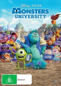 Poster to the movie "Monsters University" #652184