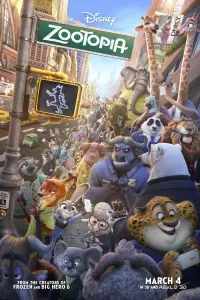 Poster to the movie "Zootopia" #910058